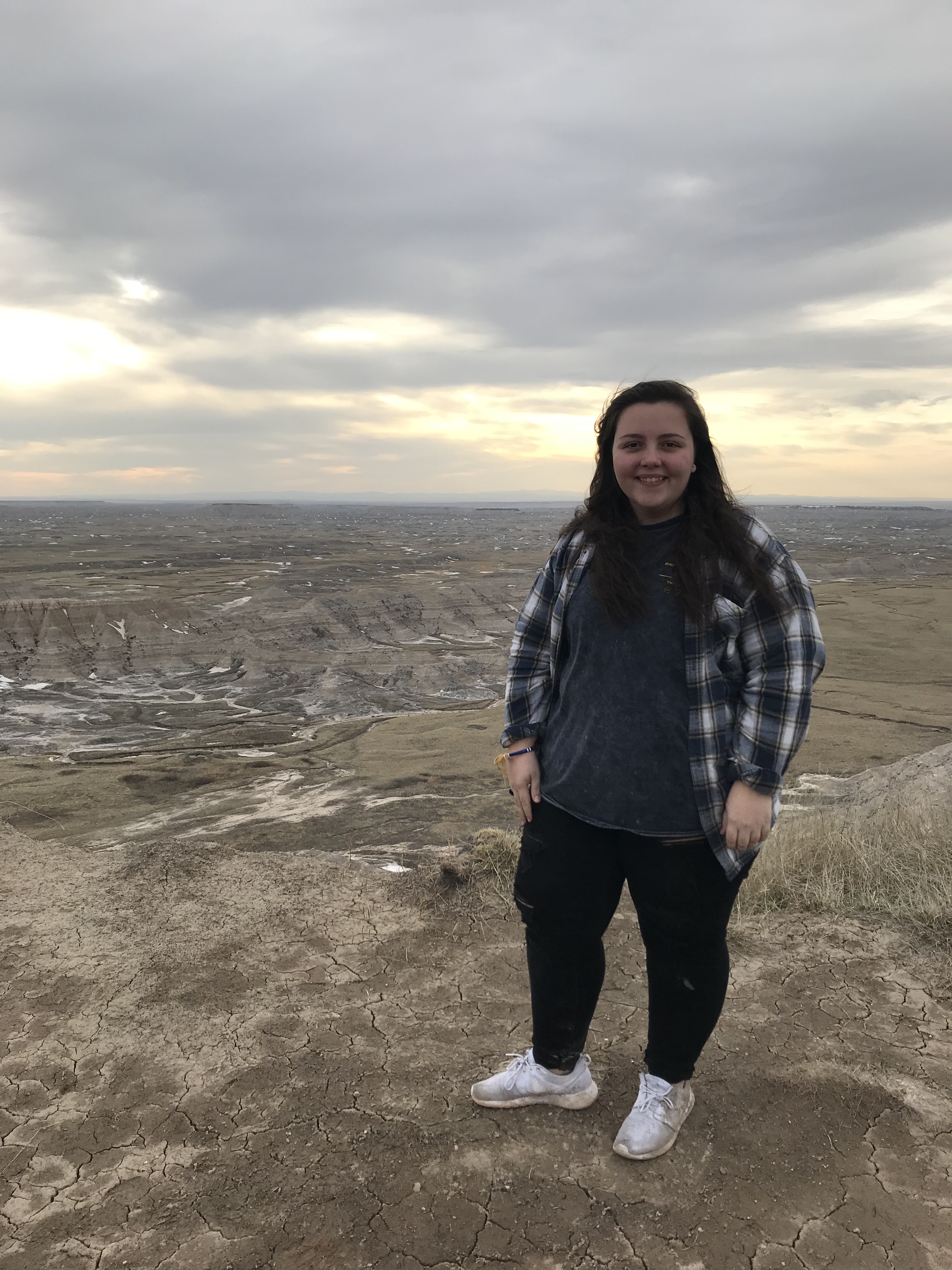 This is me in the Badlands :)